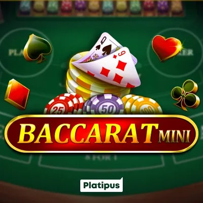 Baccarat Mini — live table game tile in the RichRoyal Casino lobby