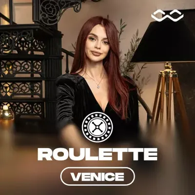 Roulette Venice — live roulette table tile in the RichRoyal Casino lobby